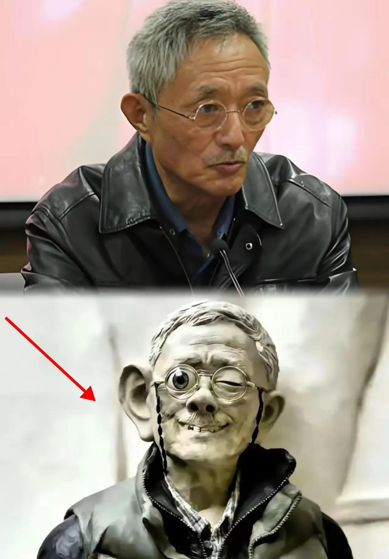 复刻田教授“高级审美”雕像，直接把大师逼到绝路？网友这波“用魔法打败魔法”