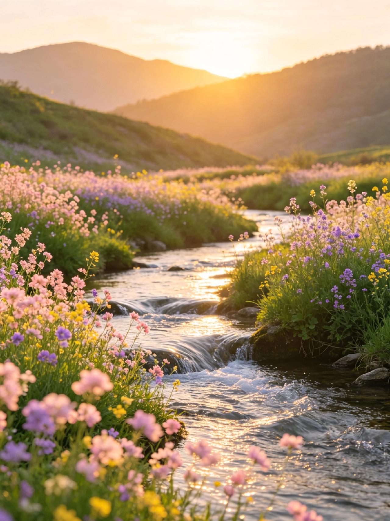 今年春天最想实现的心愿期待在这个春天，放慢脚步，去看一场温柔的日落，赴一场繁花之