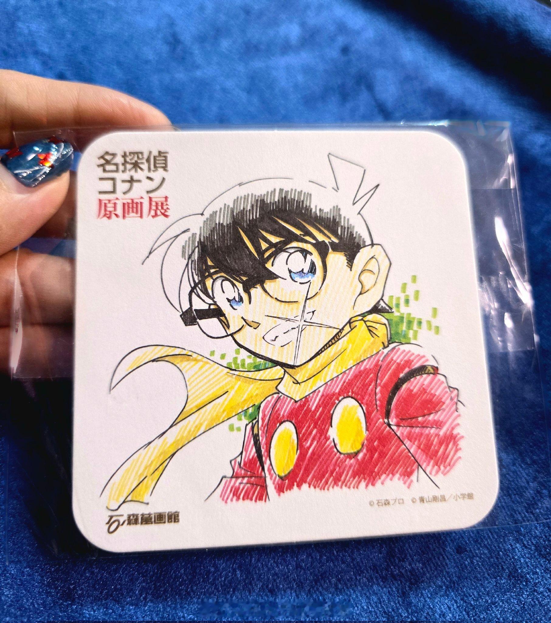 名侦探柯南名侦探柯南原画展江户川柯南青山刚昌老师原画🖼️​​​