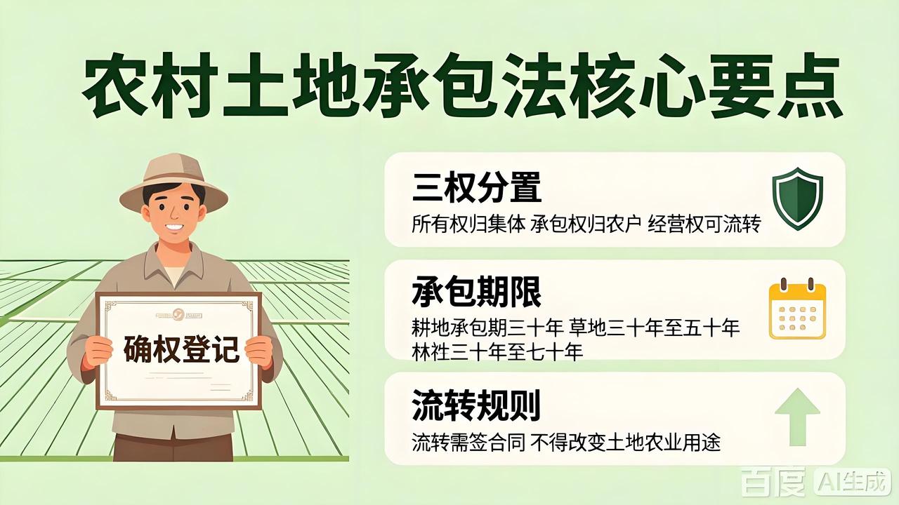 就目前来看，农村土地承包政策实施中确实遇到些问题。比如，有这么一户人家，分地时闺