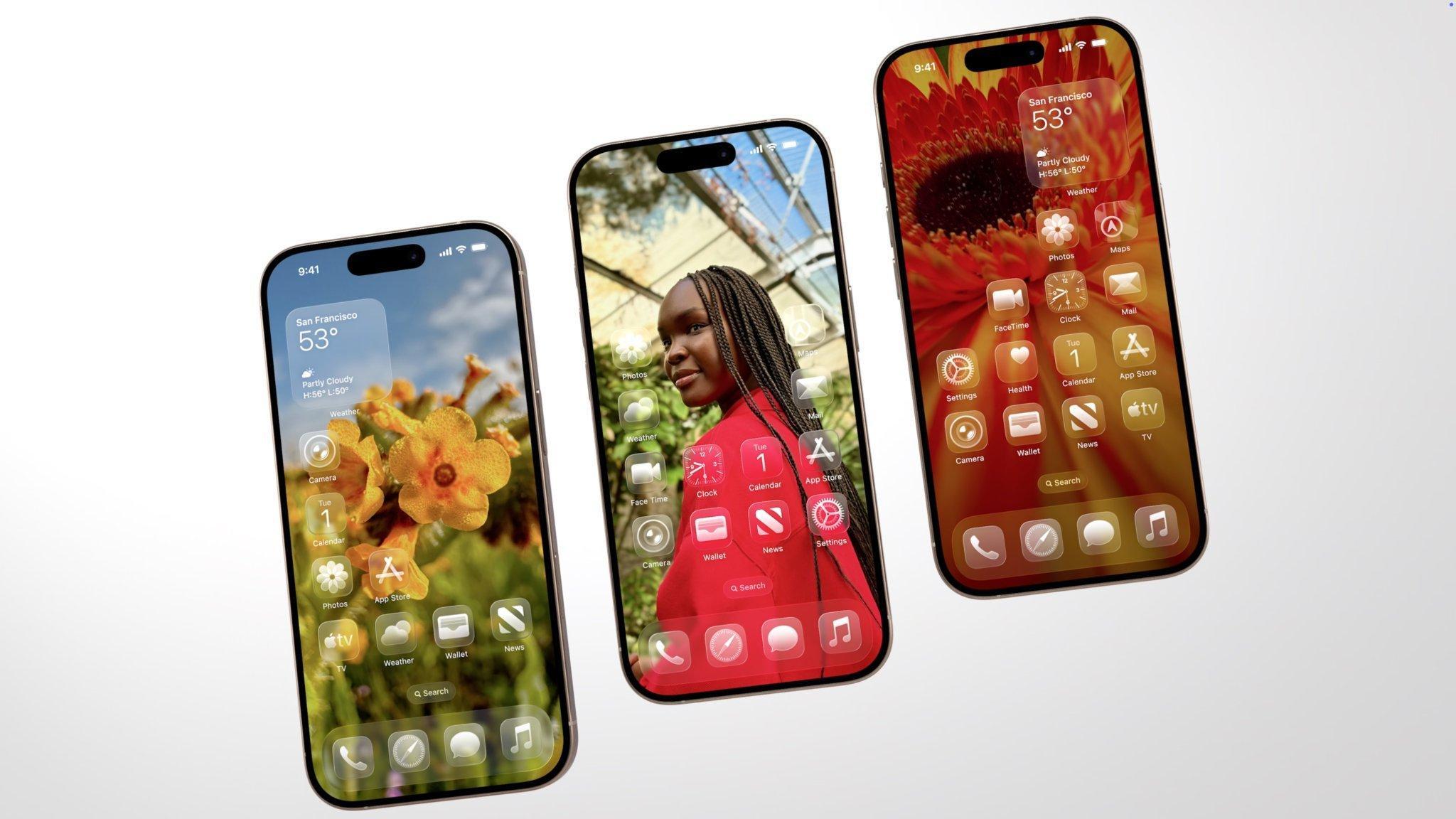 咱就是说，iOS26真的太太太漂亮了！！！流体玻璃的毛玻