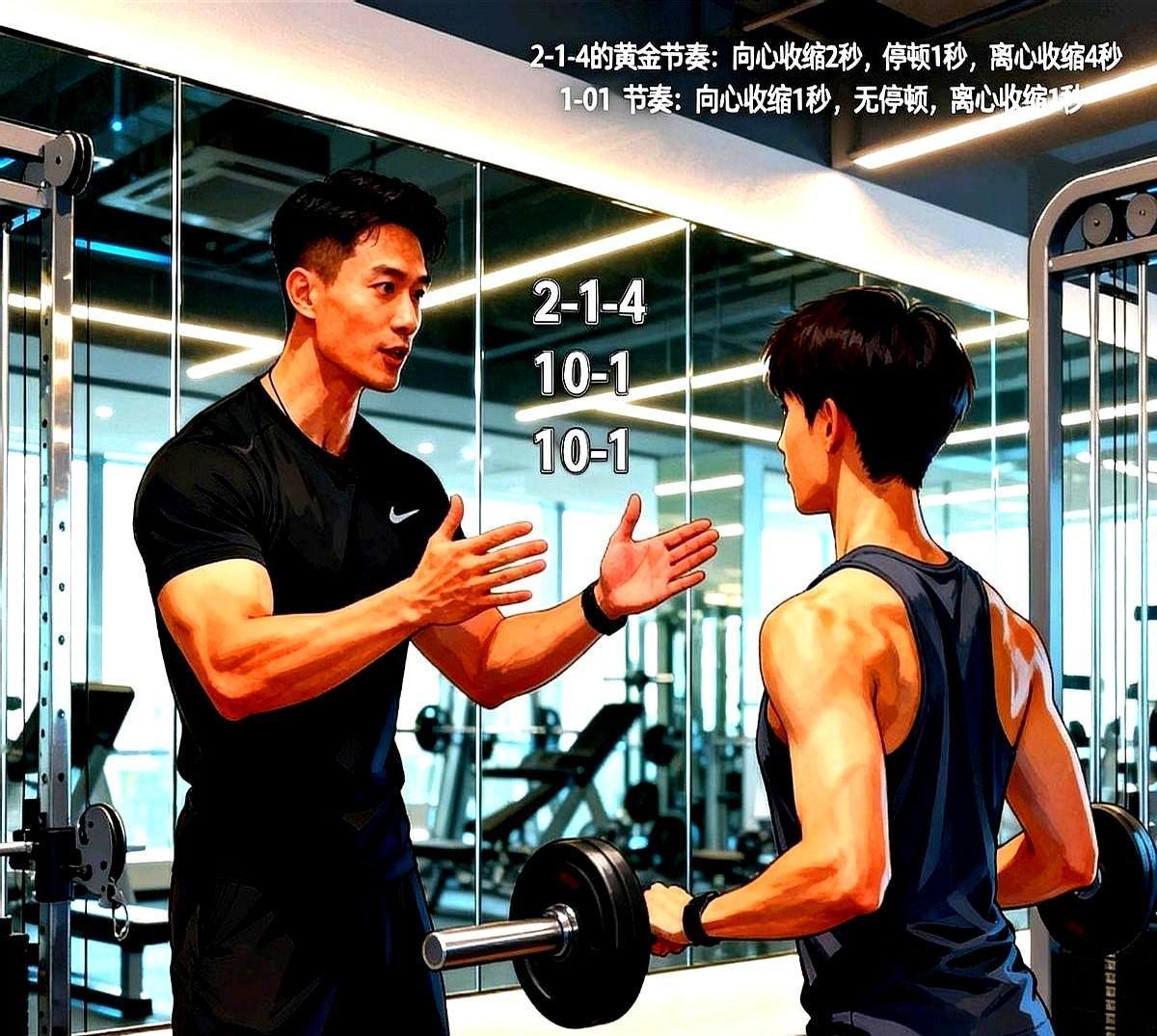 下放慢半秒,肌肉多长一毫米。不是你练得少,是你放得太快。美国运动医学会202