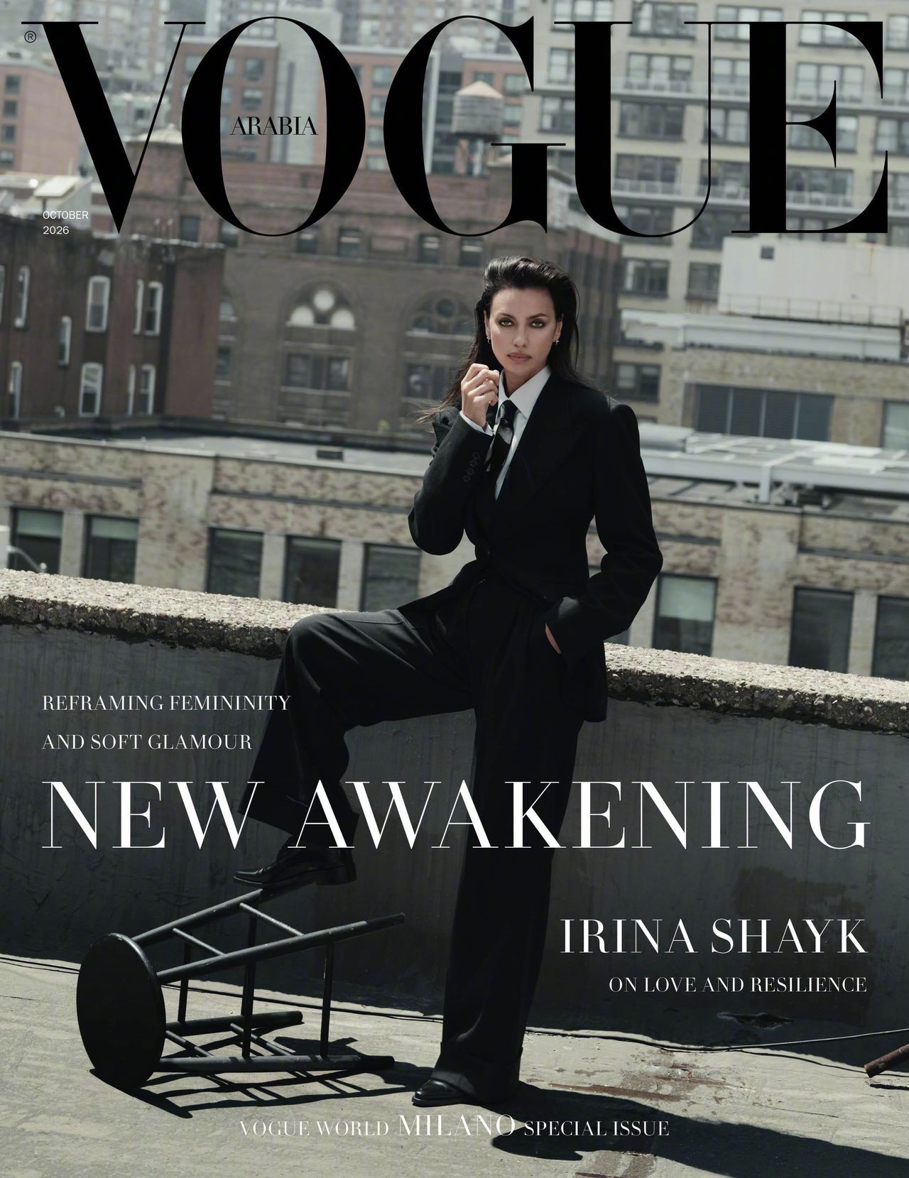 VogueArabiaOctober2026阿拉伯版十月刊，超模“莲姐”