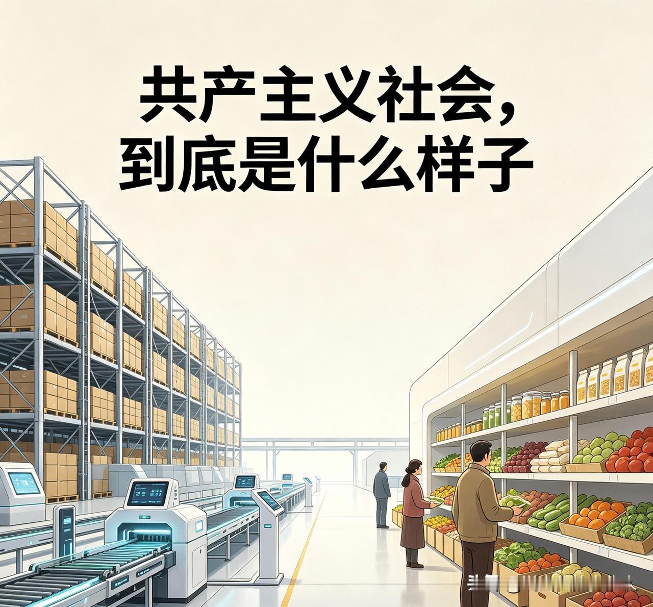 真正的共产主义社会，到底是什么样子？很多人一辈子都在听共产主义，却很少有人
