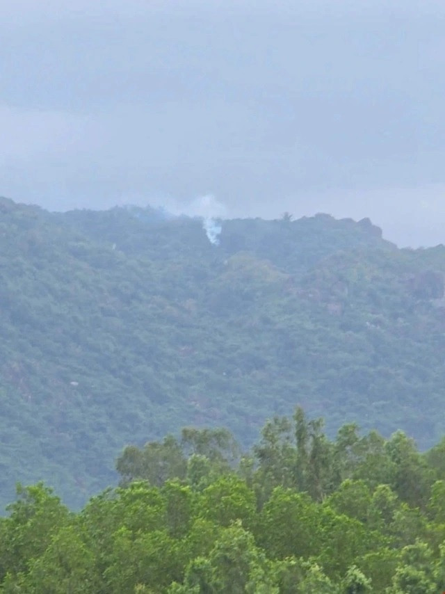 越南空军雅克-130训练机坠毁 飞行员成功跳伞