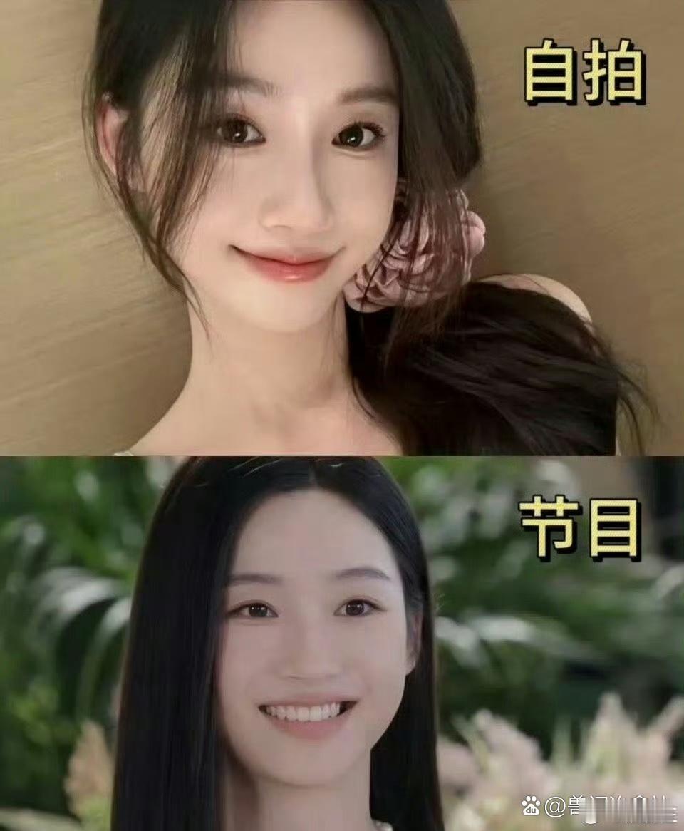 真的第一次对恋综这么直观....果然女嘉宾都能扛得住高清镜头啊