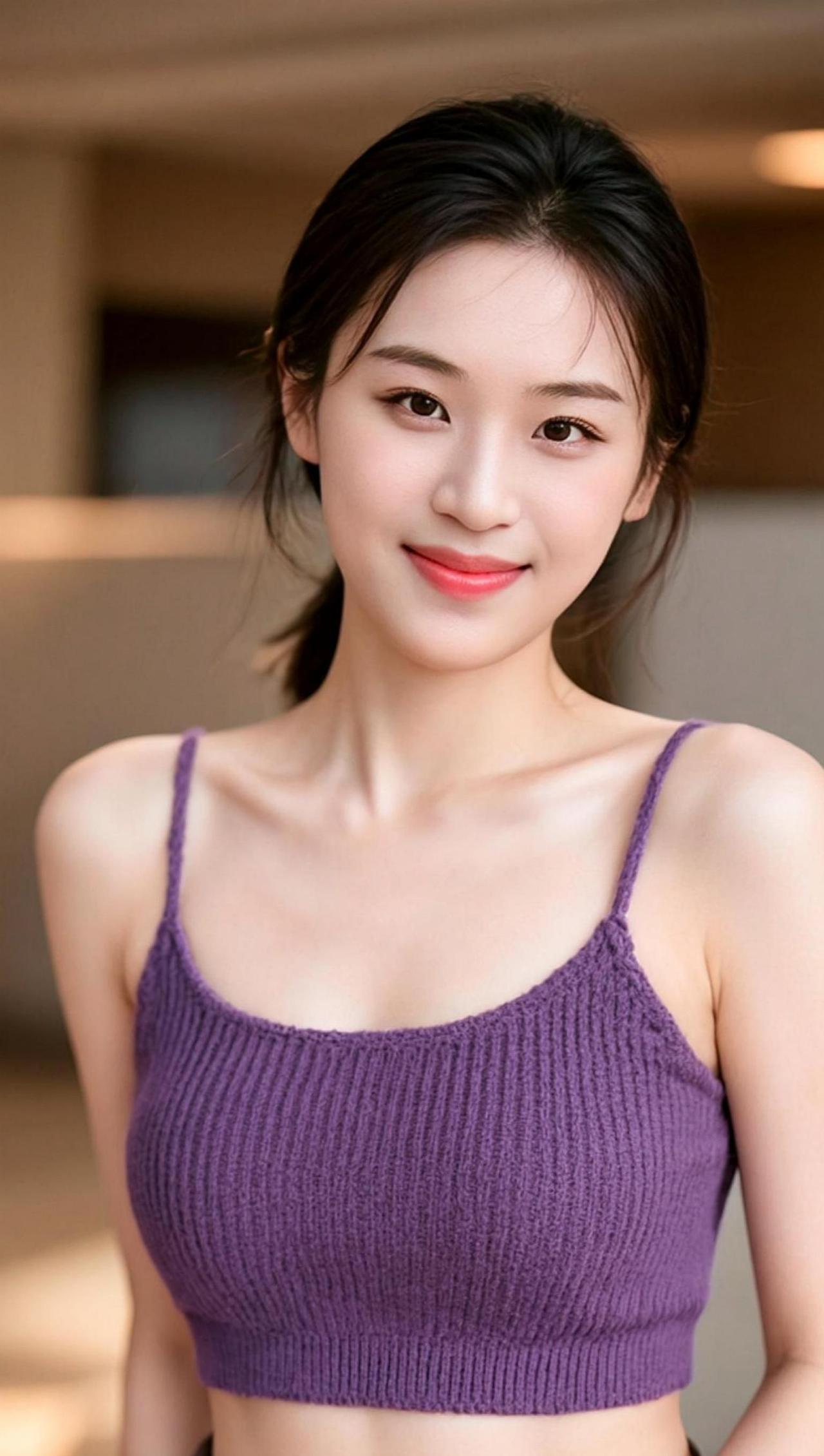 侧脸的弧度像极了温柔的月牙，正脸的笑容却灿烂如阳光，哪个才是你？或许，每个角度都