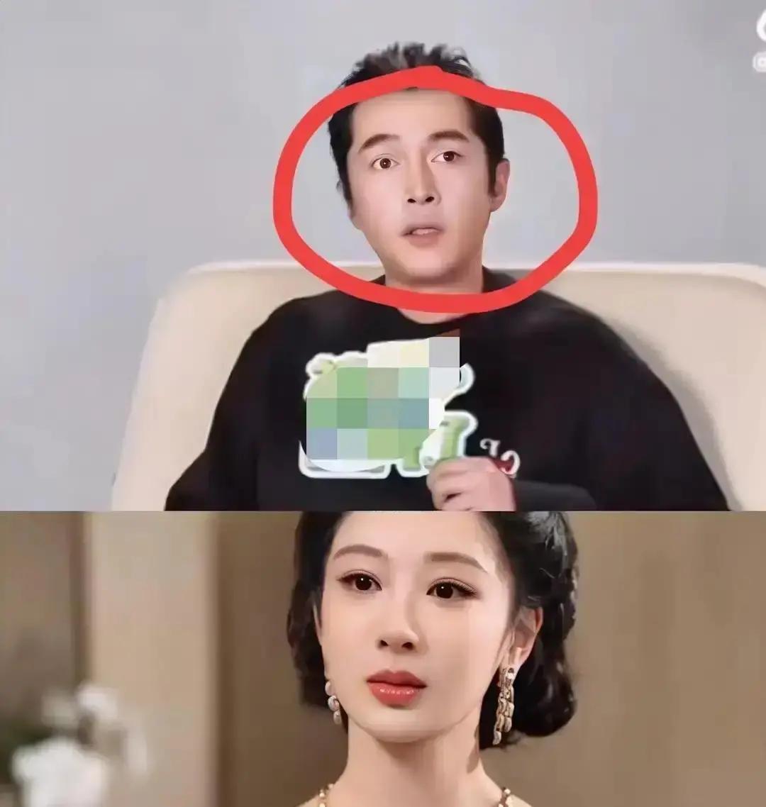 杨紫在2025年6月的白玉兰奖后台采访中，笑着向在场的记者们学起胡歌在拍摄现场跟