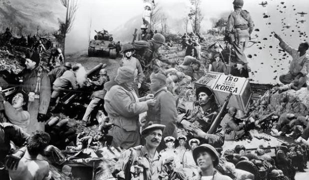 1951年5月，在朝鲜战场上的廖政国看到刚刚缴获的美式榴弹炮，突然大喊起来。“赶