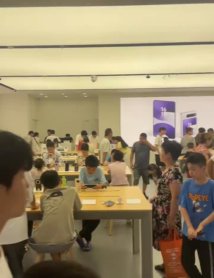 华为人真多，开个华为店可发财，多牛逼。