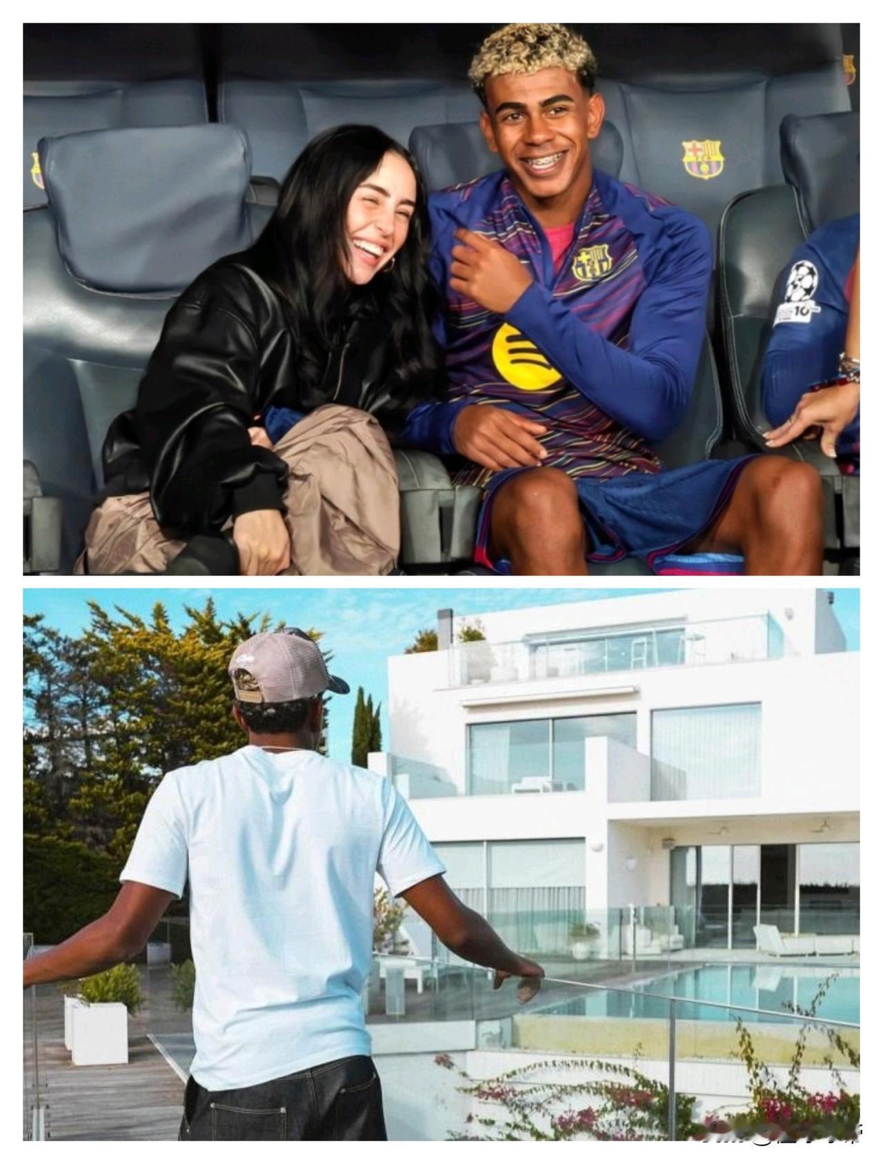 成功男人第一步,亚马尔1050万欧元买了一座豪宅!此前西班牙媒体报道,亚马尔