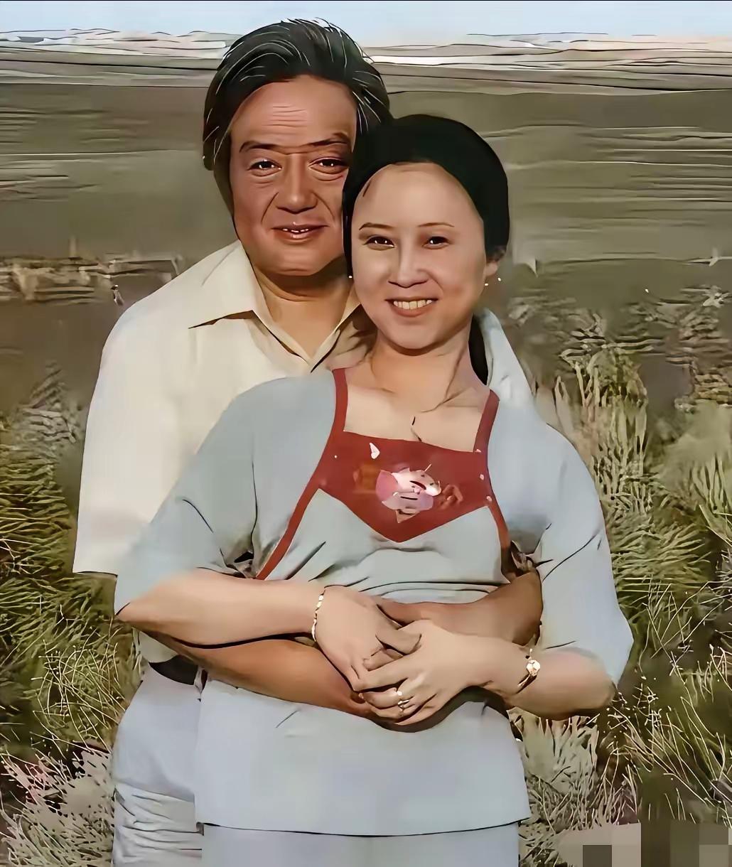 琼瑶与平鑫涛年轻时的一张合影！两人都已离世，一段爱情传奇至此落幕