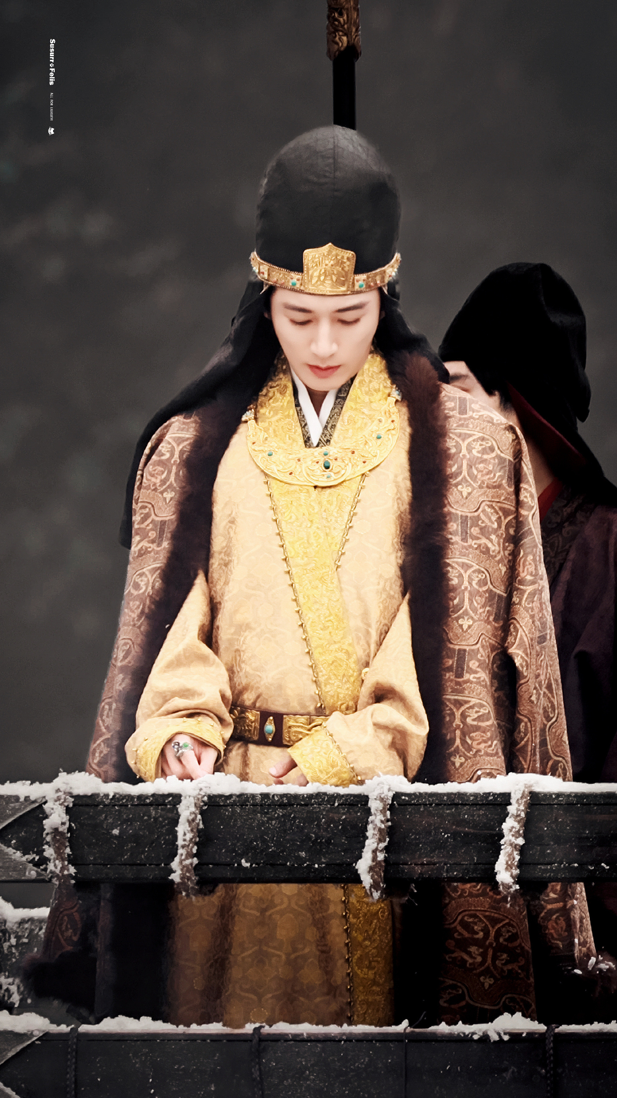 《江山大同》刘学义造型好还原啊这是拓跋濬刚登基的时候吗？看着很庄严…