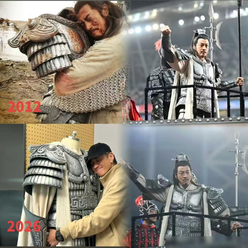 50岁何润东这钱挣得，真把内娱的脸打烂了。一个商演，眼眶都干红了。你以为就是