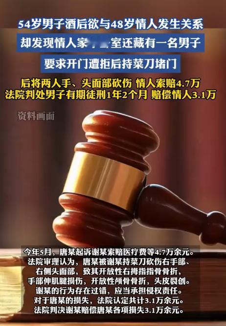 “不讲武德！”10月6日报道，湖南资兴，54岁男子晚上喝完酒想与情人发生关系，电