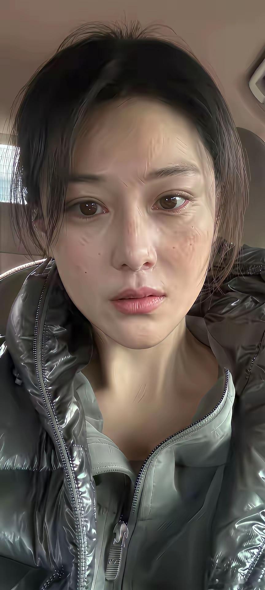 素颜的状态，够可以了