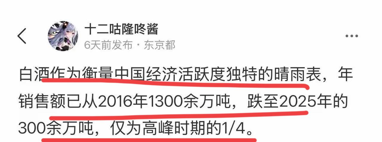 白酒什么时候变成经济的晴雨表了？我记得专家说，股市是经济的晴雨表！后来，又有
