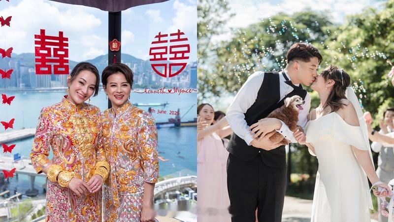 黎燕珊大女刘咏诗今出嫁 重量级龙凤鈪劲吸睛逆龄外母感恩女儿成家：呢份功课超过1