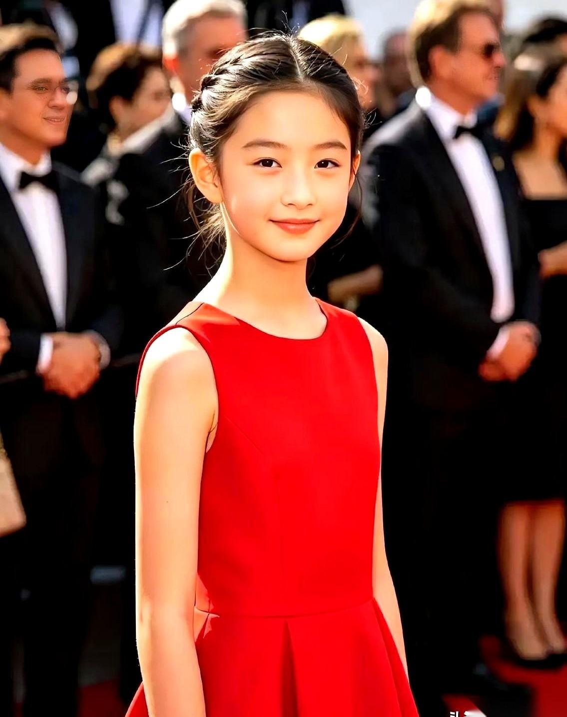 一大家子人，十几双眼睛，全钉在她一个人身上。饭桌上，她腰杆挺得笔直，像是身后有