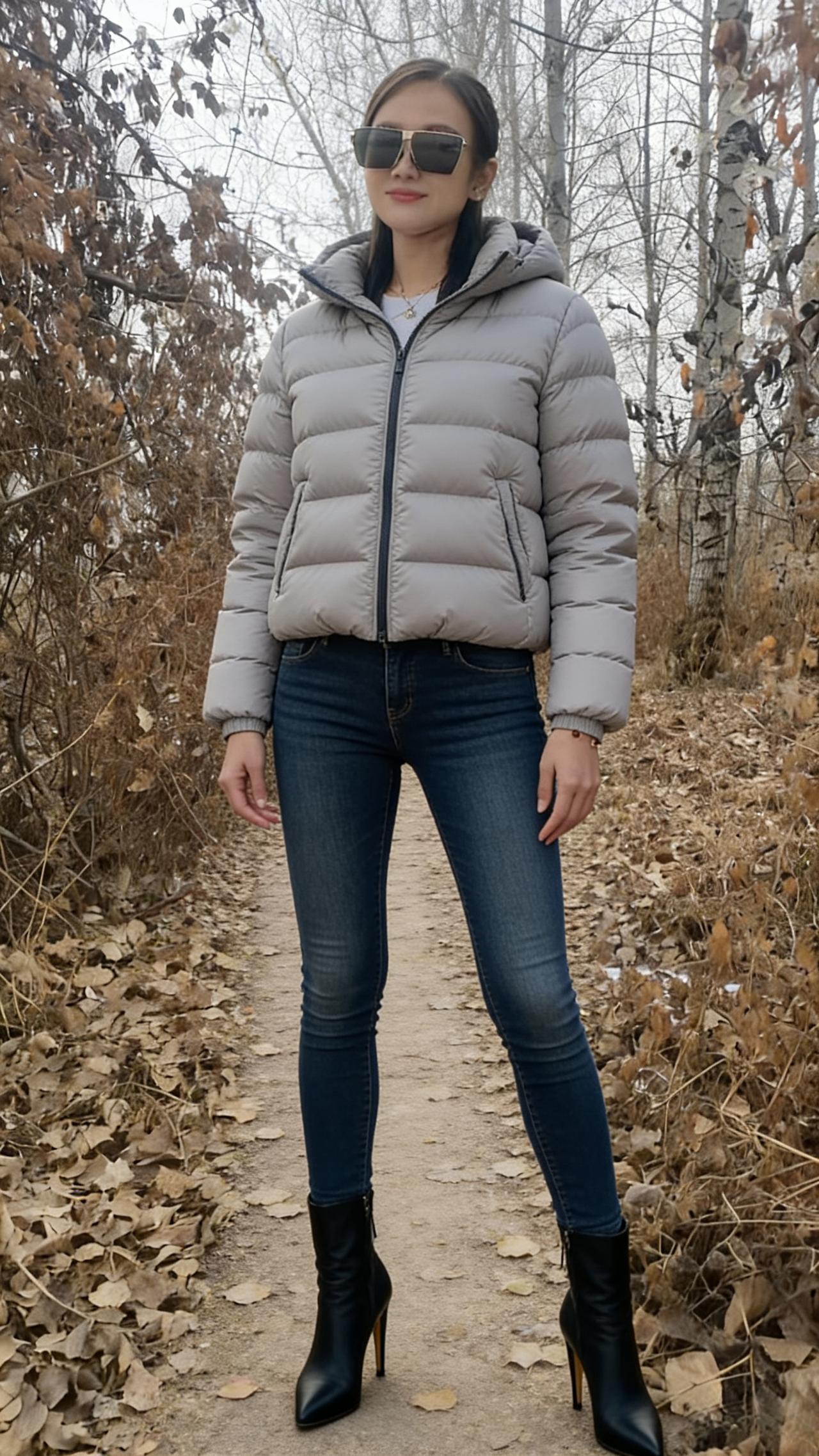 朔气凝千树，寒云覆野丘。美人临野陌，纤手理羽裘。踏雪寻梅萼，烹茶待月钩。围