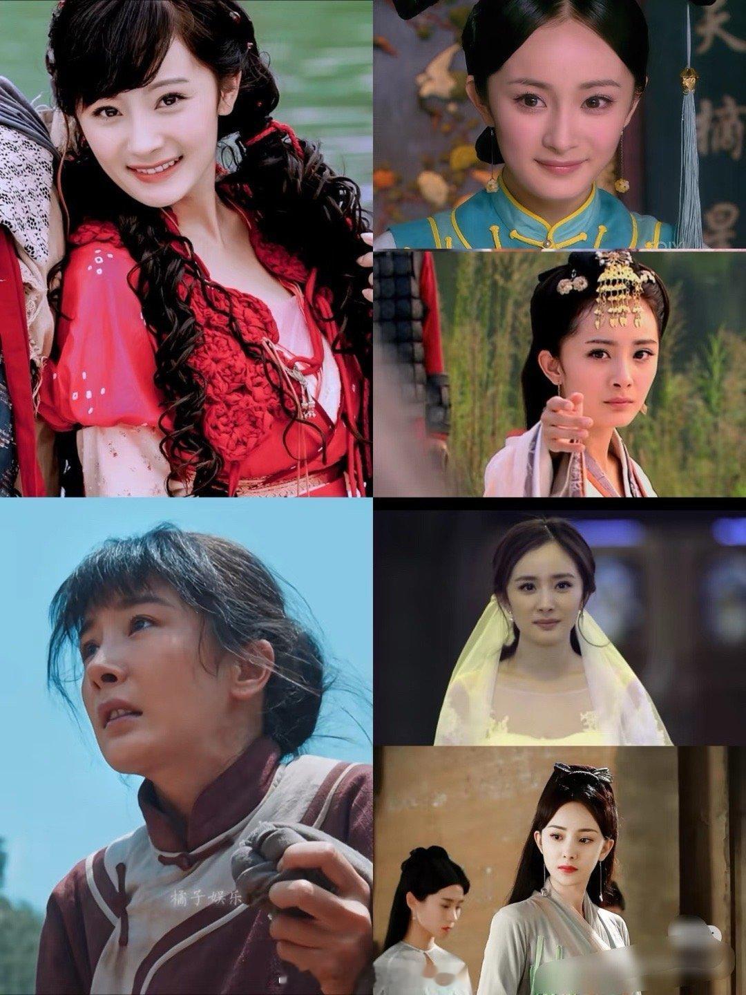 突然发现,杨幂竟然每个赛道都有代表作