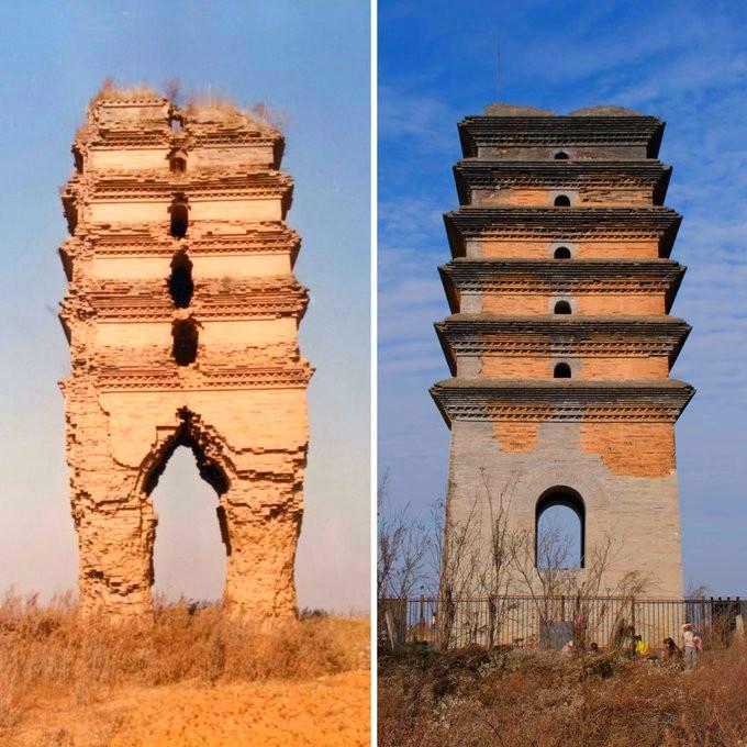 在西安，有一座比大雁塔还要年长20岁的古塔，却低调得让人心疼。它就是二龙塔，藏在