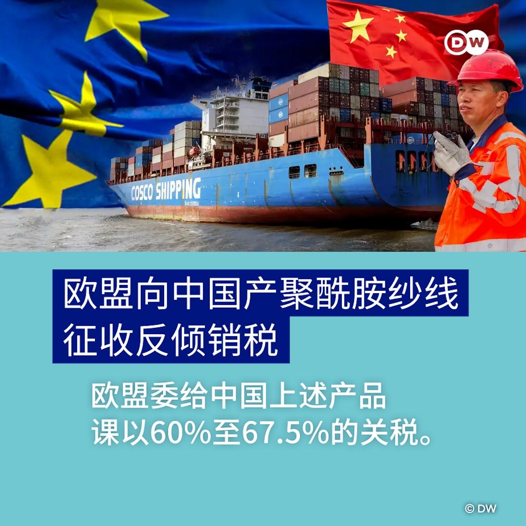 德国之声昨晚（7月28日晚）报道：“为保护本地的生产商，欧盟周二（7月28日）宣