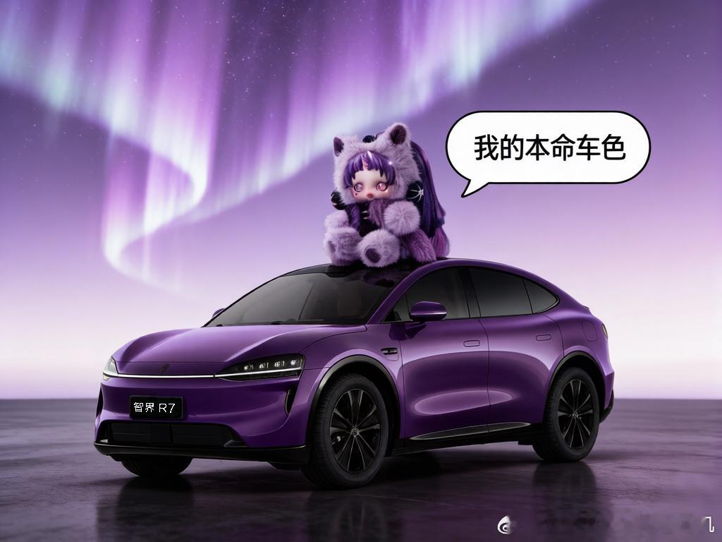 好看，确实就是硬道理！该学习的就得虚心学习！智界r7鸿蒙智行新能源汽车