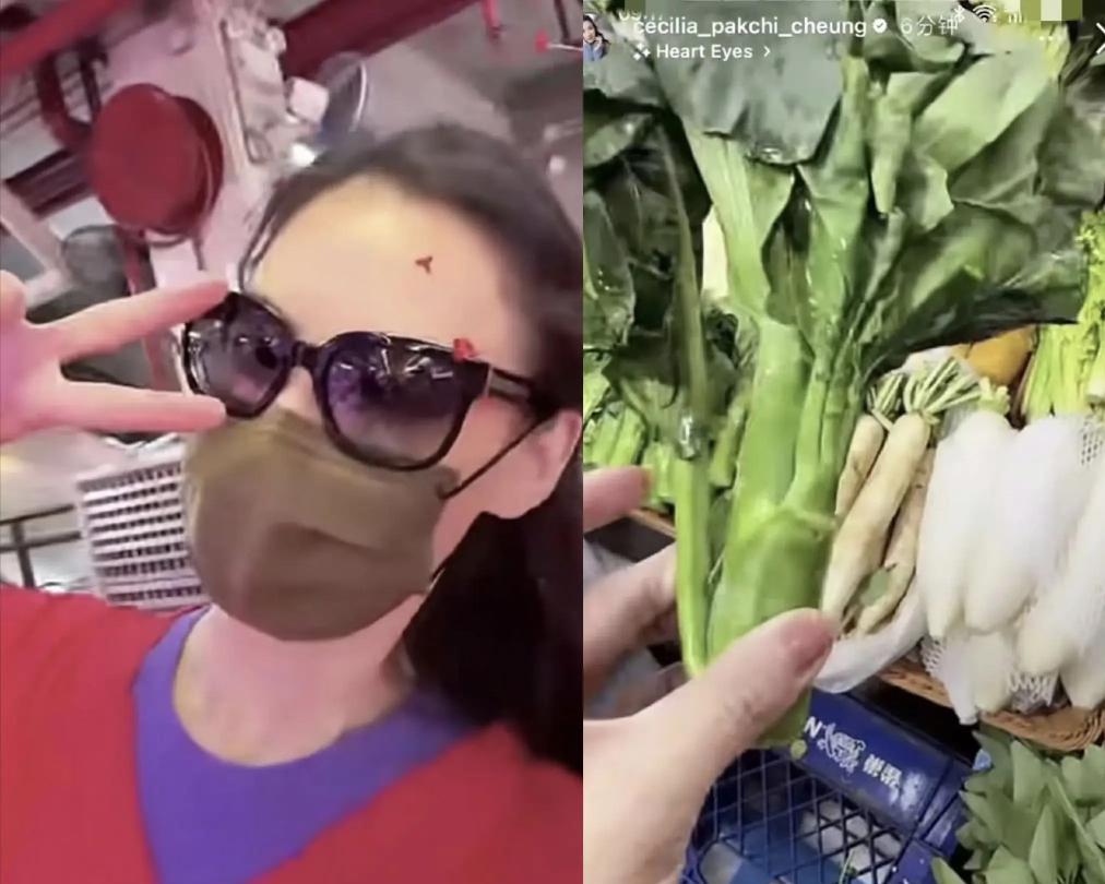 果然是同人不同命！张柏芝到菜场买菜，给儿子做饭。谢霆锋也亲自下厨，给王菲做饭