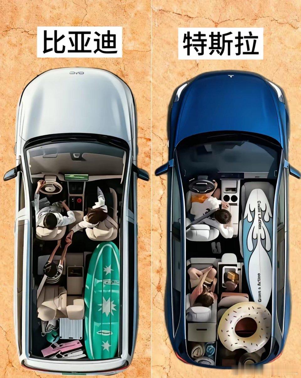 比亚迪特斯拉如何选择？比亚迪海狮07EV和特斯拉ModelY，两款车摆眼前，