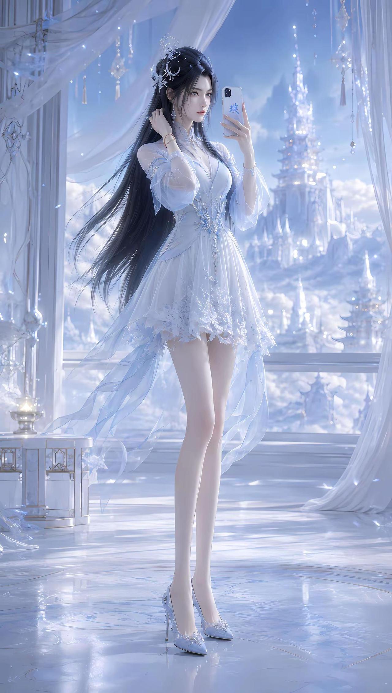 陆雪琪壁纸国漫女神国漫ai创作ai绘画