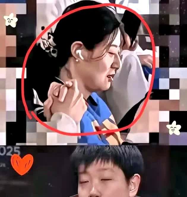 大家知道她是谁吗？记者问她怎么看那些故意挑事的人，莎莎抿着嘴沉默了十几秒