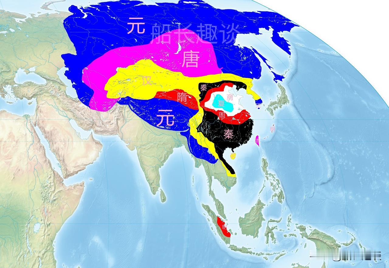 从夏朝建立到清朝灭亡，中华皇朝历经近五千年。从夏朝开始，中华文明与疆域就一直不断