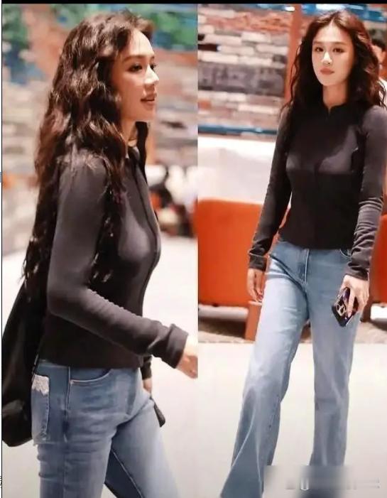 马思纯从160斤瘦到了90斤，现在的她太好看了吧。