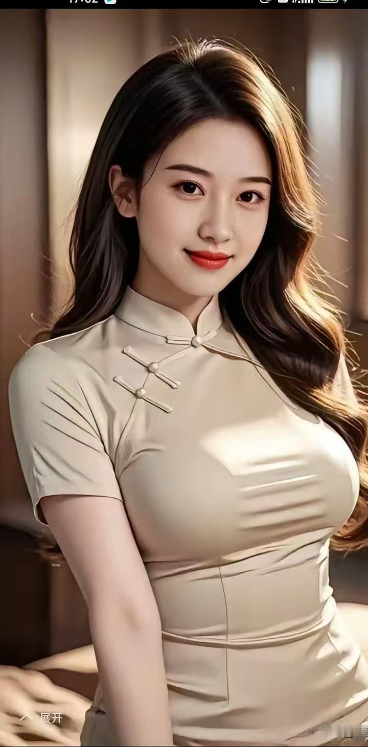 山坡羊·旗袍佳人玲珑姿妙，旗袍添俏，眉藏春意风情绕。步街头，韵难休。素