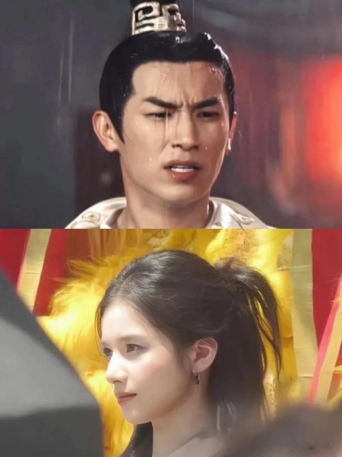 看了张婧仪和杨旭文才知道，原来高眉骨不仅能挡雨还能防晒...