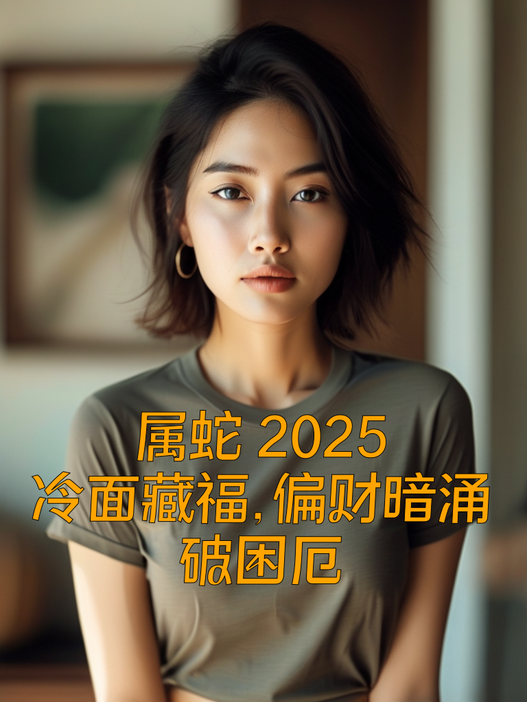 属蛇2025：冷面藏福，偏财暗涌破困厄