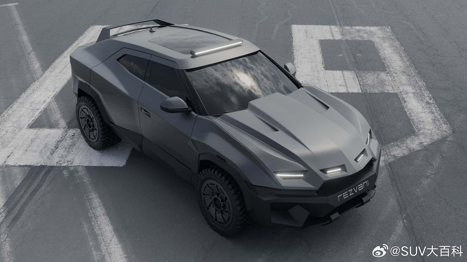 来自加州的Rezvani，最近又暴改了一款防弹装甲SUV，这次是基于兰博基尼u