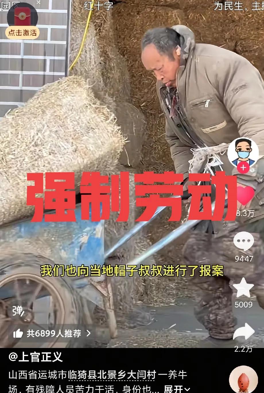 山西又一次因为这个事件被人知道了！在上官正义最新的视频里，养牛场老板控制了一位