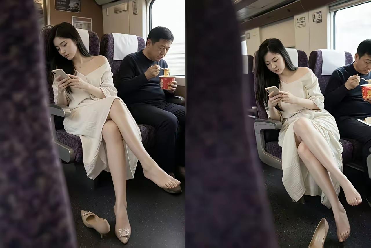 长的条件可以，一脱鞋子素质尽显低下[思考]