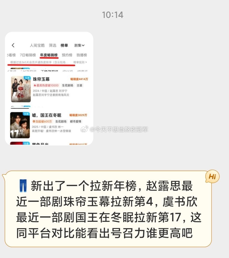 《一念关山》《折腰》都属于有导演和剧本加持，《珠帘玉幕》虽然后期拉胯，但前期走