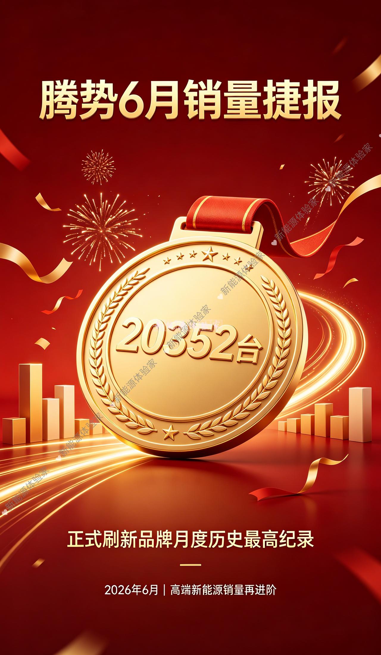 捷报连发！比亚迪高端矩阵6月全面爆发方程豹35607台｜新势力销量TOP3，越