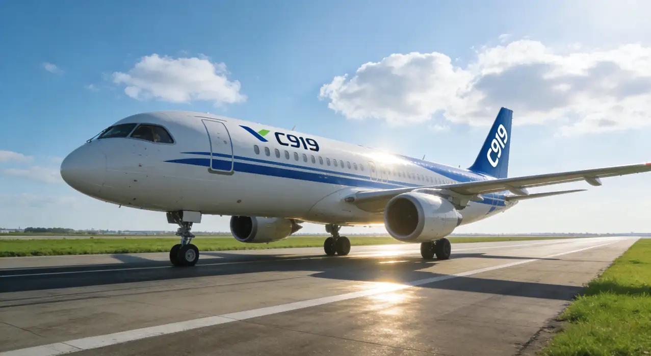 大飞机C919：叩开全球市场，国产产业链硬气突围大飞机：C919据路透社