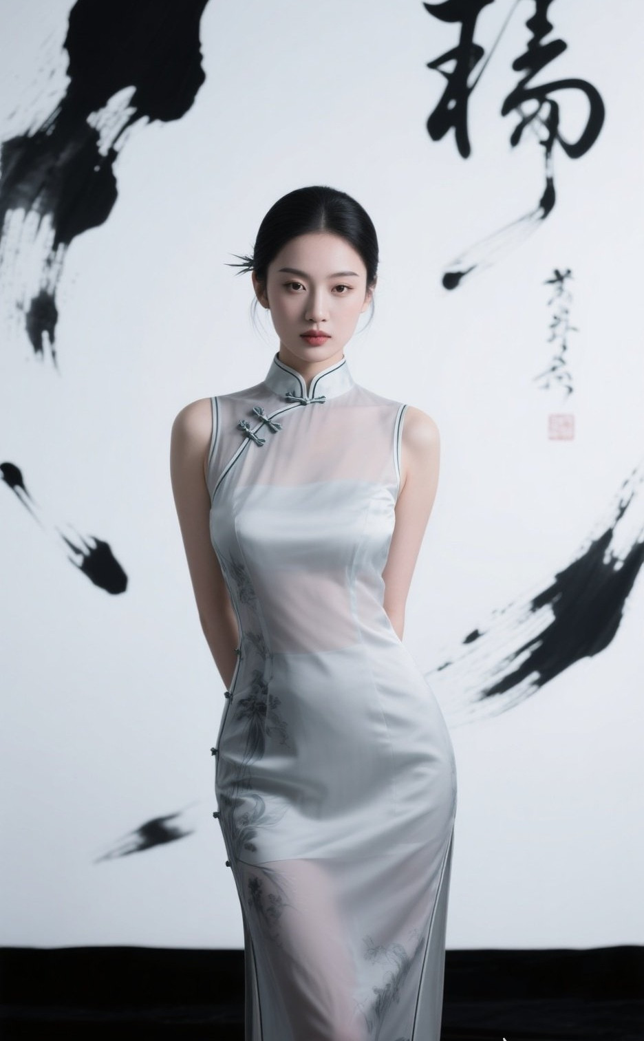 旗袍摇曳处，风情万种生