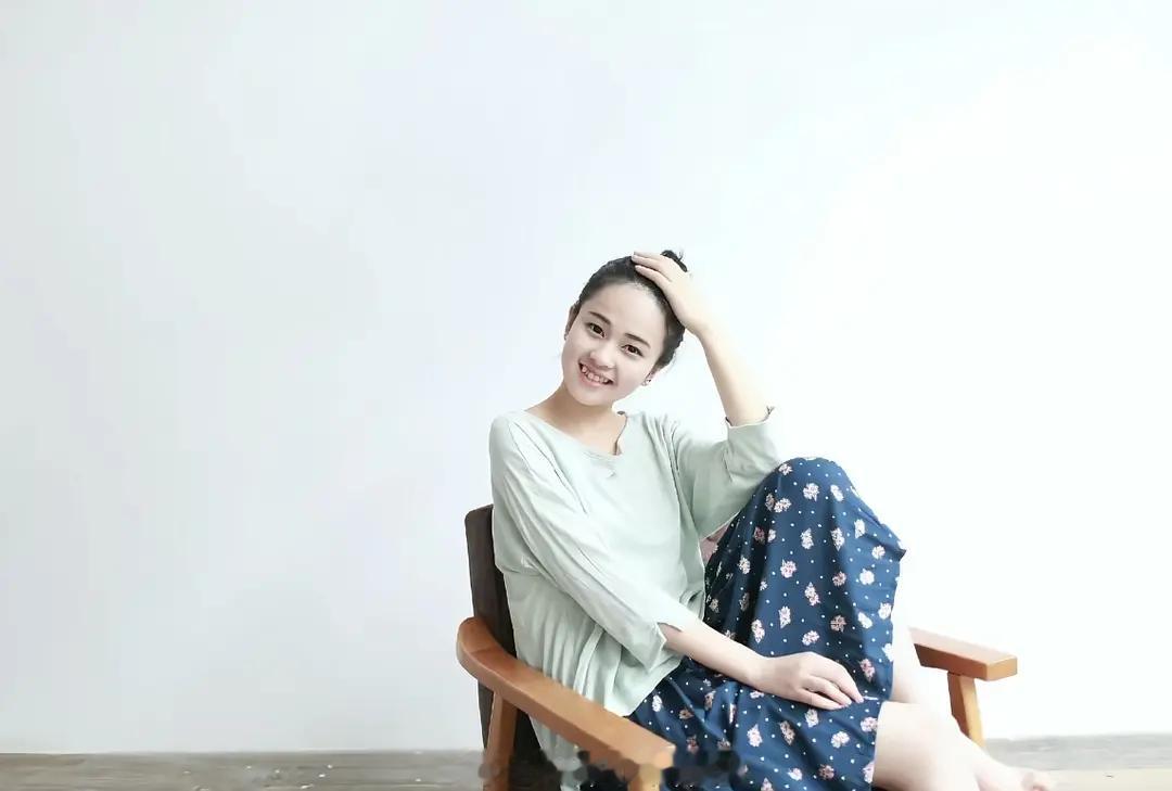 白鹿早期当模特