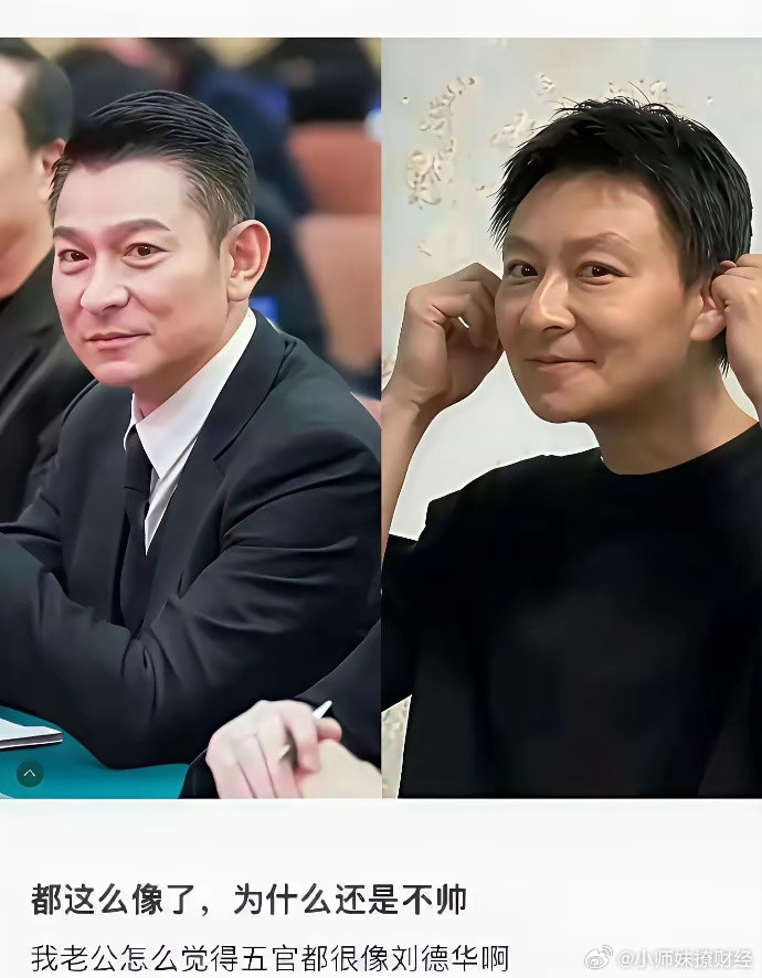 五官全抄刘德华，为啥还是不帅？差在哪了