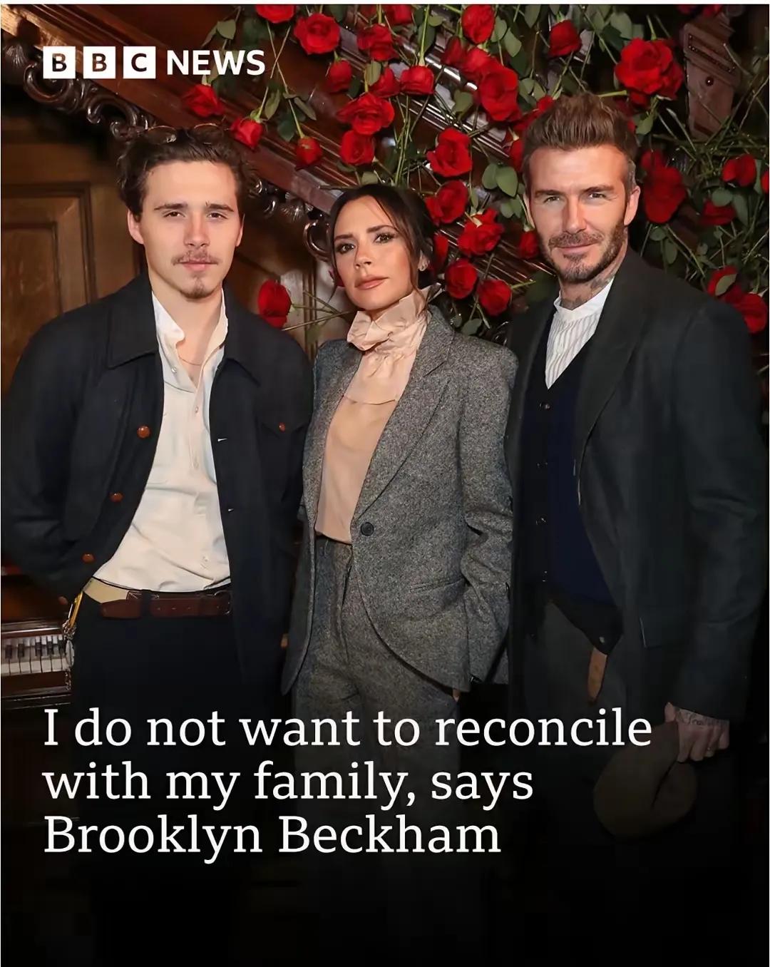 贝克汉姆家的完美人设彻底崩了！长子布鲁克林这波操作简直是核弹级，直接甩九条罪状跟