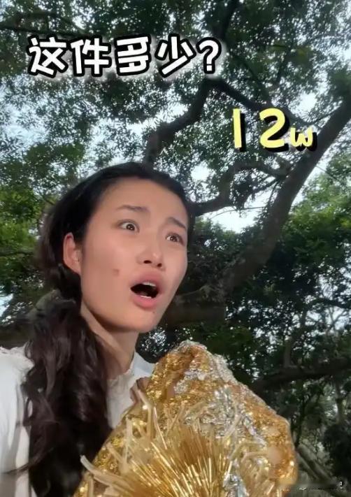 12万高定掉钻，改签航班也没找着，谁赔一颗小水晶，把一件12万的礼服推上了热