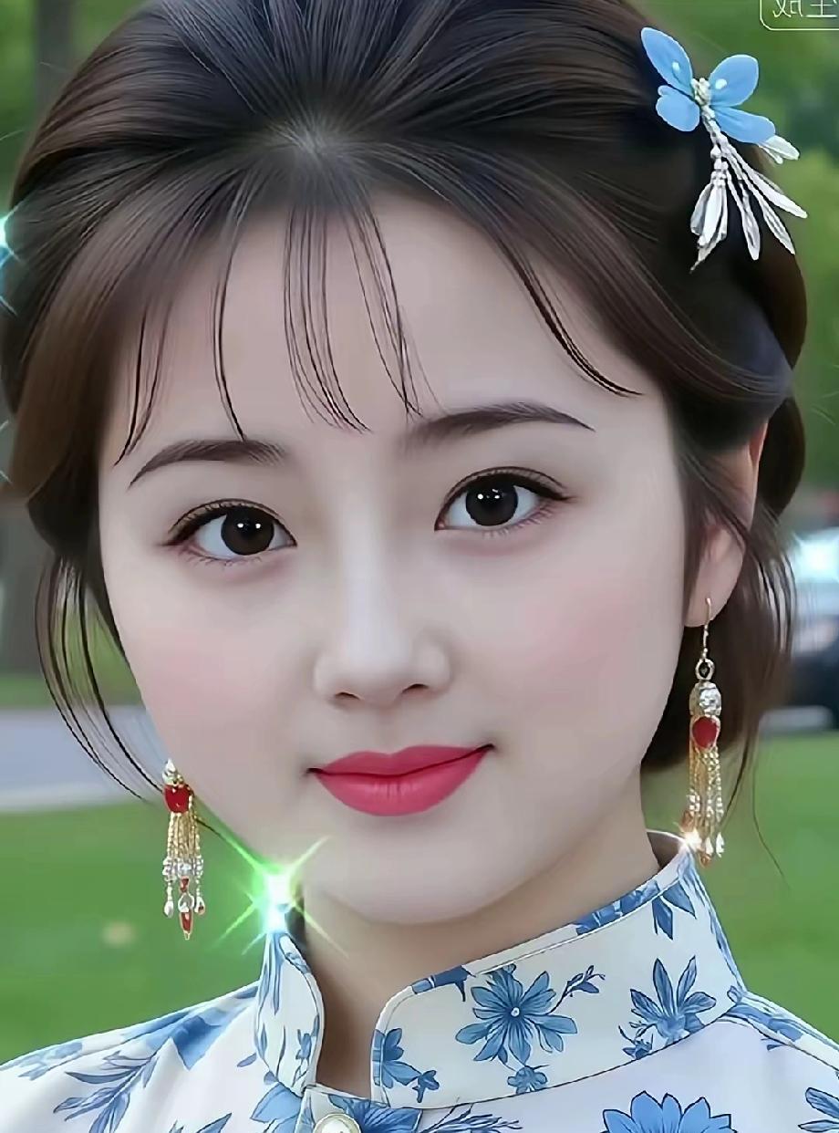 天圆地润赛贵妃娥眉黛眼醉心扉。端庄高雅夫君醉，………………【花容旺财娇妻