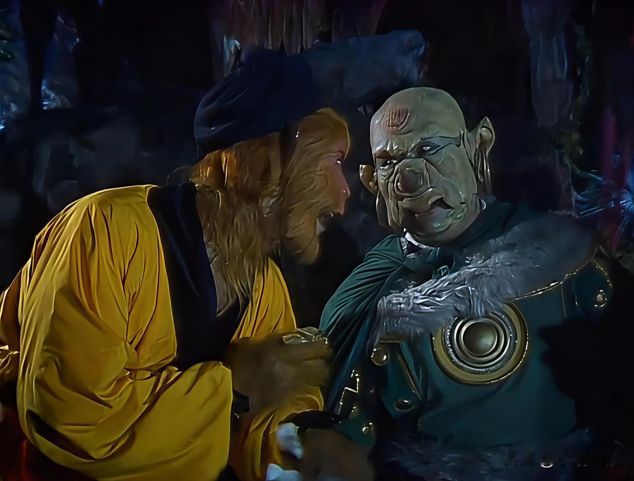 独角鬼王，是神话传说中的百鬼之一，他头顶独角，口有獠牙，面容狰狞，眼神犀利，满脸